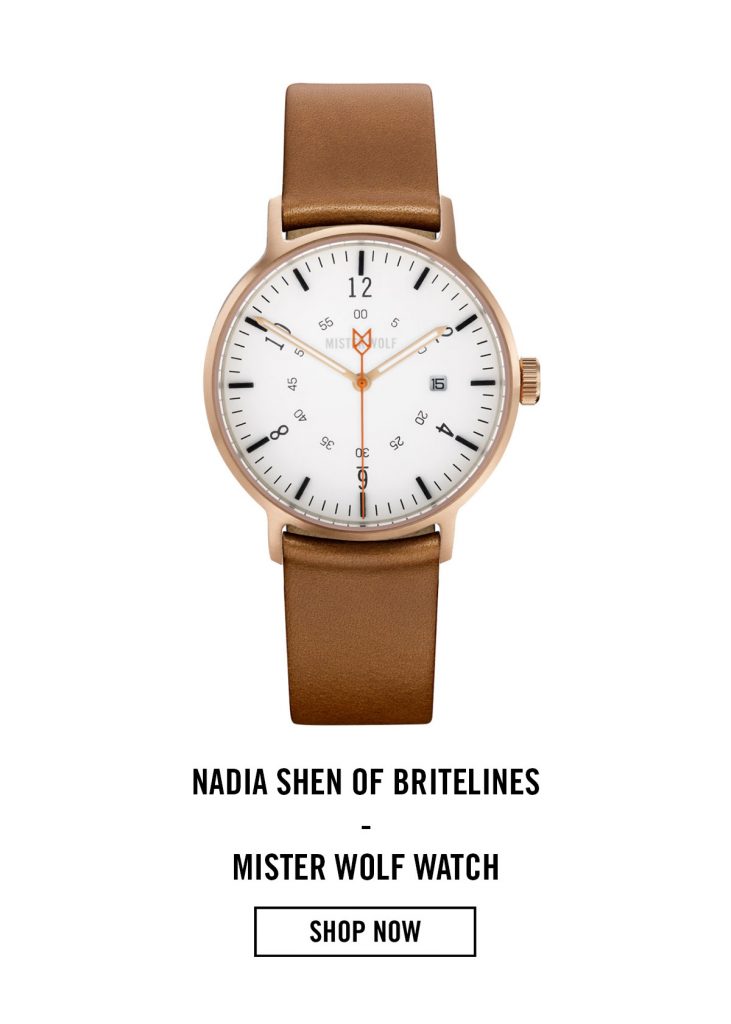 Nadia is coveting the MW1 32mm Model watch for herself.